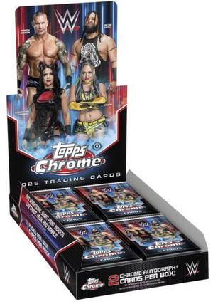 2026 Topps Chrome WWE Wrestling Hobby Box