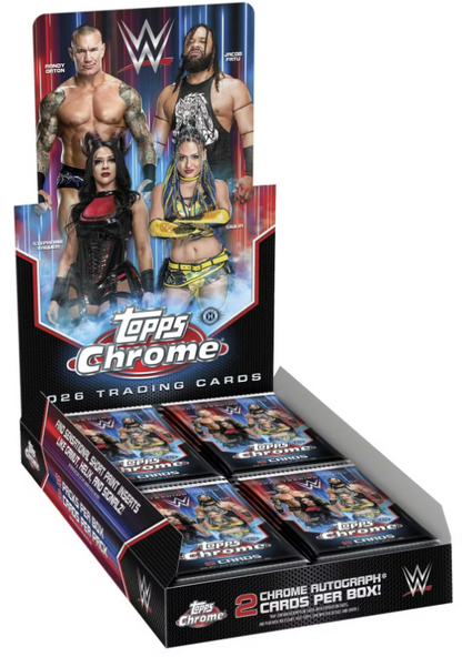 2026 Topps Chrome WWE Wrestling Hobby Box