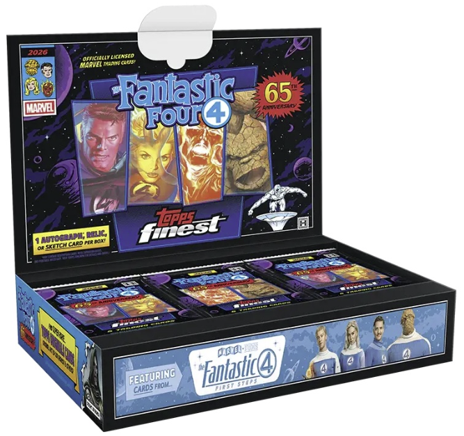2026 Topps Finest Fantastic Four Hobby Box