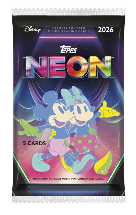 2026 Topps Disney Neon Blaster Pack