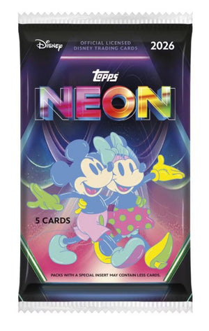 2026 Topps Disney Neon Blaster Pack