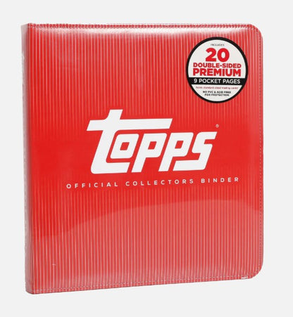 Topps Red Official Collectors Binder