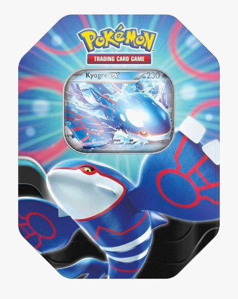 Pokemon Azure Legends Tin International [Kyogre ex, Dialga ex, OR Xerneas ex]