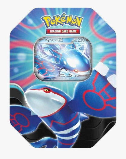 Pokemon Azure Legends Tin International [Kyogre ex, Dialga ex, OR Xerneas ex]