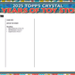 2025 Topps Crystal 30 Years of Toy Story Hobby Box
