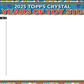2025 Topps Crystal 30 Years of Toy Story Hobby Box