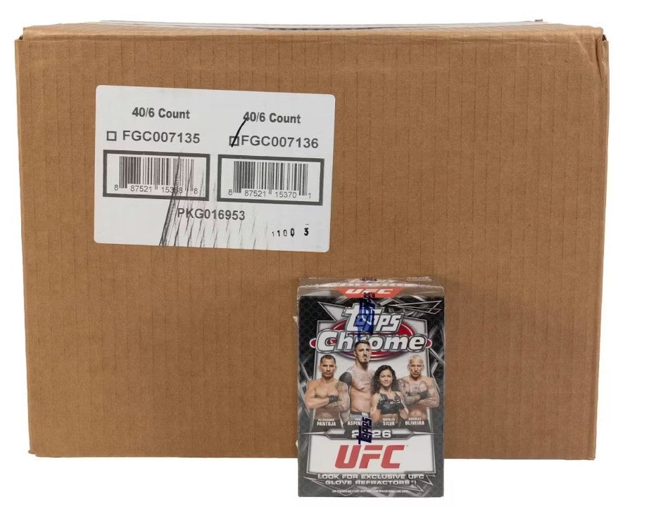 2026 Topps Chrome UFC Blaster 40-Box Case