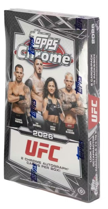 2026 Topps Chrome UFC Hobby Box