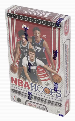 2025/26 Topps Hoops Basketball Hobby 12-Box Case (Presell)