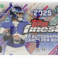 2025 Topps Finest Football Hobby 8-Box Case