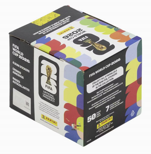 2026 Panini FIFA World Cup Soccer 50-Pack Sticker Box - U.S. Version