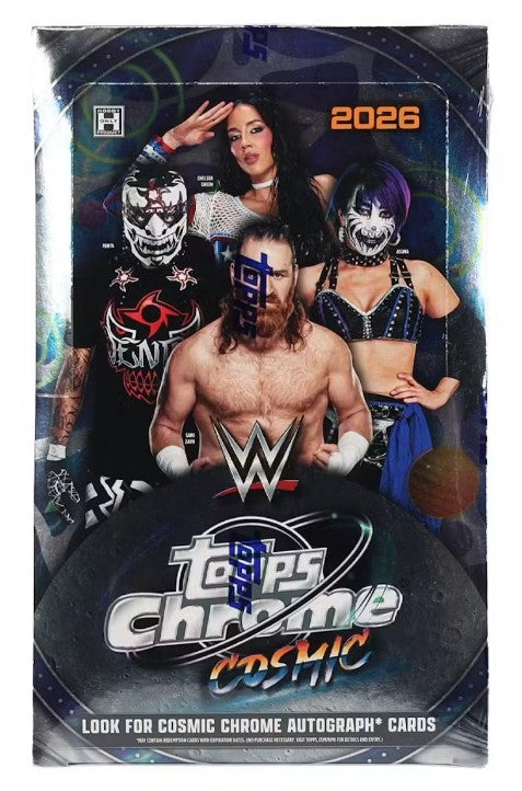 2026 Topps Cosmic Chrome WWE Wrestling Hobby Box