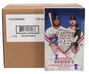 2026 Topps Series 2 Baseball Hobby 12-Box Case (Presell)