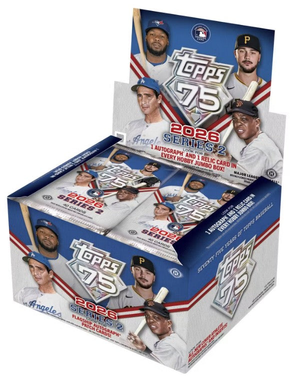 2026 Topps Series 2 Baseball Hobby Jumbo Box (Presell)