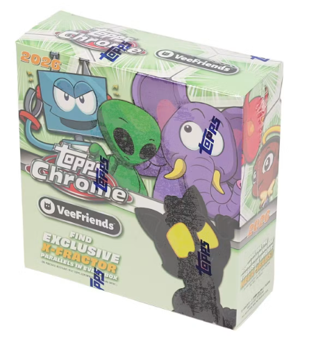 2026 Topps VeeFriends Chrome Mega Box