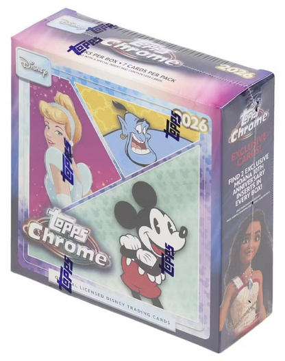 2026 Topps Disney Chrome Mega Box (Presell)