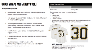 Fanatics Under Wraps 2026 MLB Jerseys Vol. I