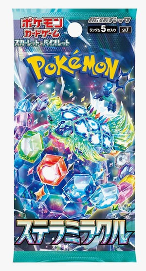 Pokemon Japanese Stellar Miracle Booster Pack - SV7