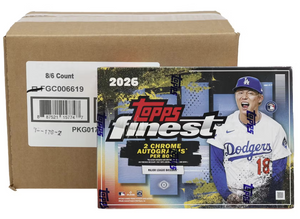 2026 Topps Finest Baseball Hobby 8-Box Case (Presell)