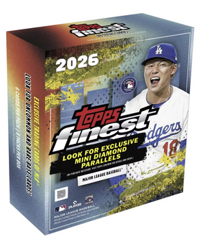 2026 Topps Finest Baseball Mega Box (Presell)