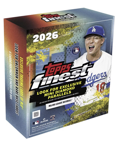 2026 Topps Finest Baseball Mega Box (Presell)
