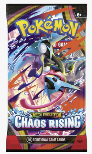 Pokemon Chaos Rising Booster Pack - ME04: Chaos Rising (CRI)