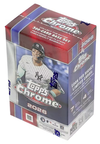 2026 Topps Chrome Baseball Blaster Box (Presell)