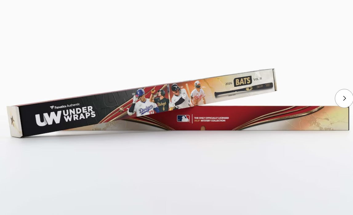 2026 Under Wraps Autographed MLB Bats Vol. II - Single Mystery Box