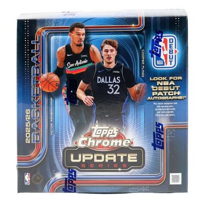 2025/26 Topps Chrome Update Series Basketball Mega Box (Presell)