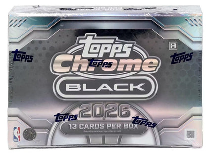 2025/26 Topps Chrome Black Basketball Hobby Box