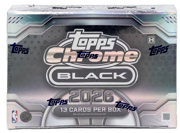 2025/26 Topps Chrome Black Basketball Hobby Box