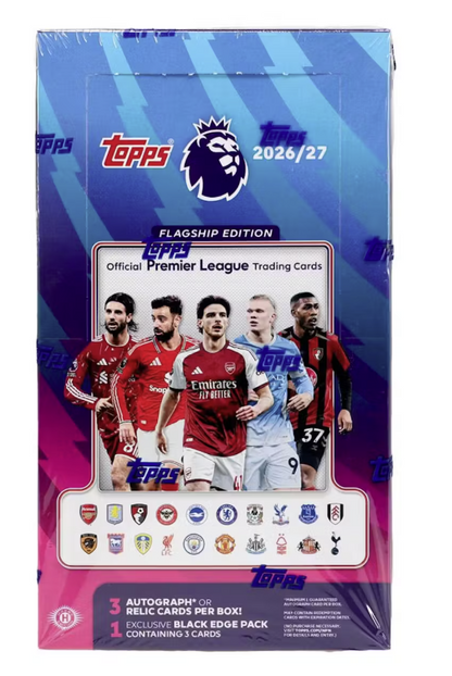 2026/27 Topps Premier League EPL Soccer Hobby Box (Presell)