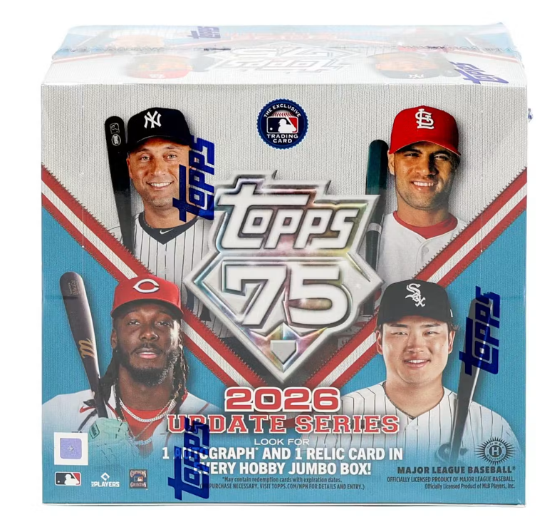 2026 Topps Update Series Baseball Hobby Jumbo Box
