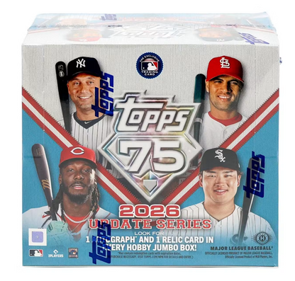 2026 Topps Update Series Baseball Hobby Jumbo Box (Presell)