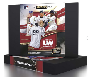 2026 Under Wraps Autographed MLB Jerseys Volume II - Single Mystery Box