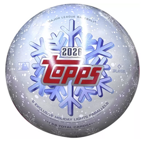 2026 Topps MLB Holiday baseball card tin