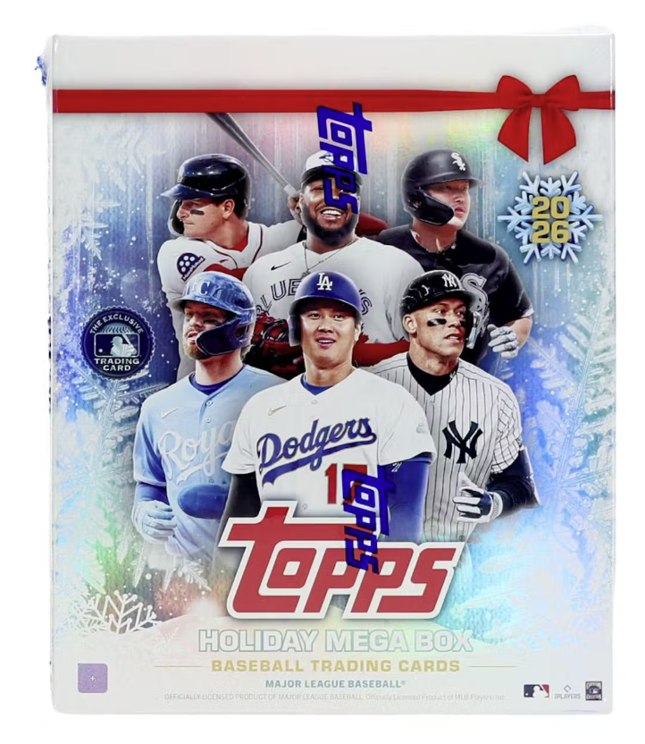 2026 Topps Holiday Baseball hobby mega box