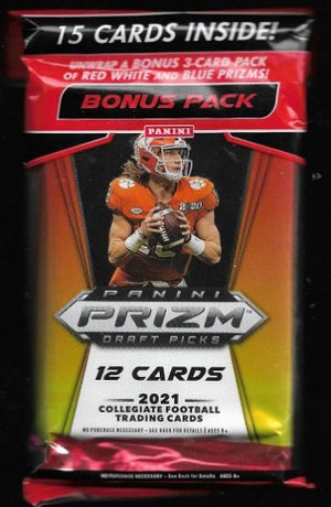 2021 Panini Prizm Draft Picks Football Cello Pack