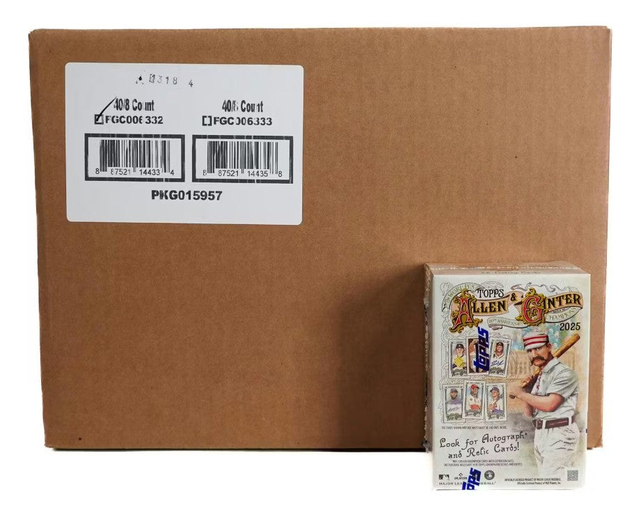2025 Topps Allen & Ginter Baseball 8-Pack Blaster 40-Box Case