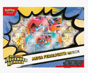 Ascended Heroes Mega (Meganium, Emboar, OR Feraligatr)  ex Box - ME: Ascended Heroes (ASC)
