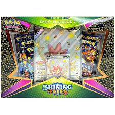 Pokemon Shining Fates Collection [Shiny Eldegoss V, Shiny Cramorant V, OR Shiny Boltund V]