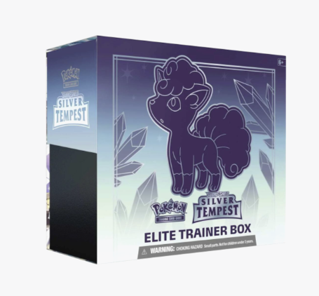 Pokemon Sword & Shield: Silver Tempest Elite Trainer Box
