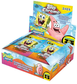 SpongeBob Chrome 25th Anniversary Hobby Box (Topps 2025)