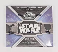 Star Wars Chrome Black Hobby Box (Topps 2023)