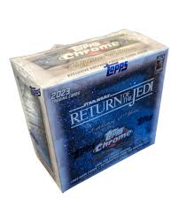 Star Wars: Return of the Jedi Chrome Sapphire Edition Hobby Box