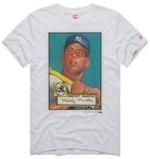 Topps Homage Mickey Mantle Ash T-Shirt