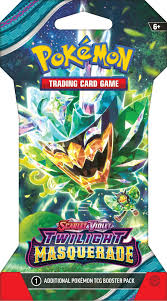 Pokemon Scarlet & Violet: Twilight Masquerade Sleeved Booster Pack