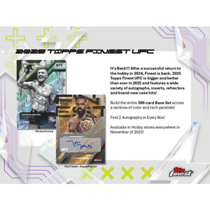 2025 Topps UFC Finest Hobby Box
