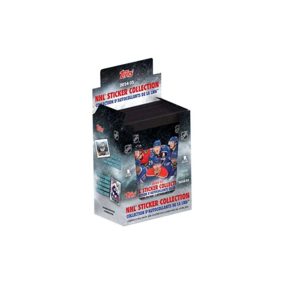 2024-25 NHL-TOPPS STICKERS Hobby Display Box