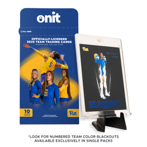 University of Pittsburgh Volleyball 2025 Trading Cards - Single Pack